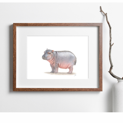 Safari Hippo - Landscape